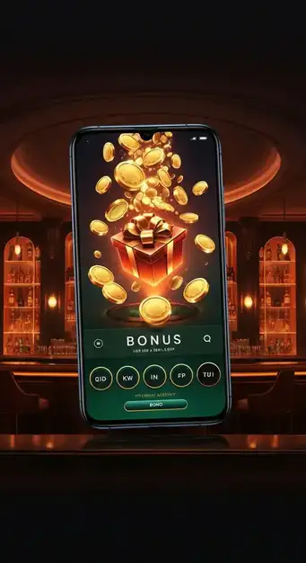 Joueur souriant devant un écran affichant les offres de bonus généreuses de Unique Casino