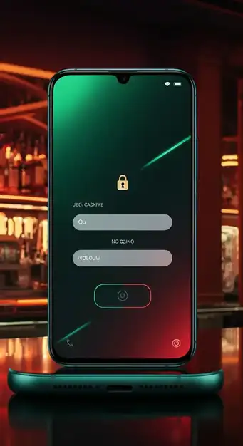 Interface de connexion sécurisée Casino Unique affichant le formulaire de login sur ordinateur et mobile avec un cadenas de sécurité